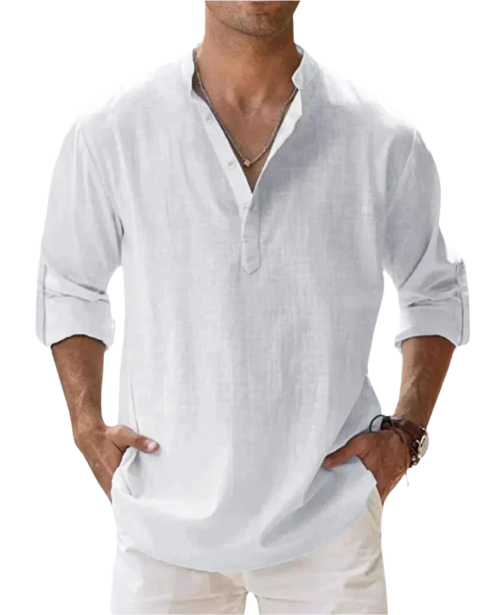 Fiorenzo | Camisa De Algodón Elegante Y Fresca