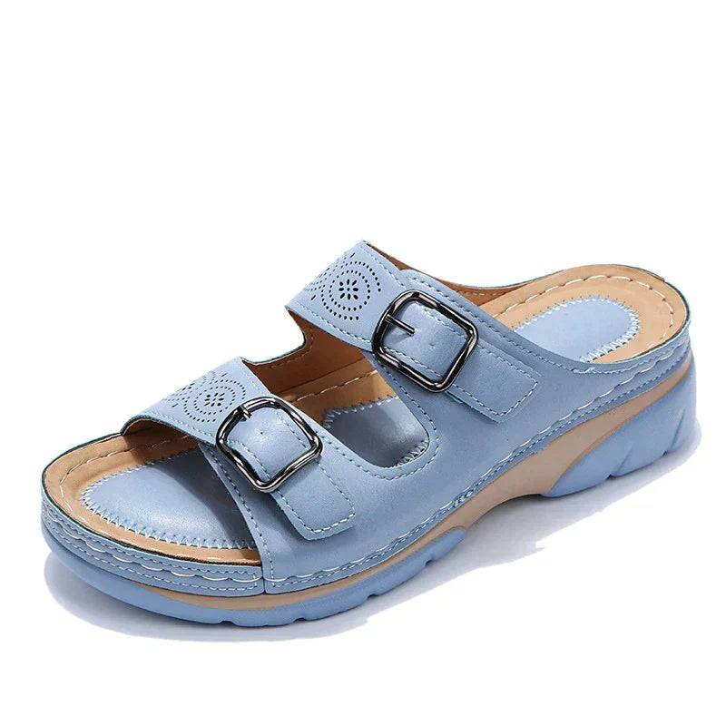 Alméria | Sandalias Elegantes De Verano Con Detalles Decorativos