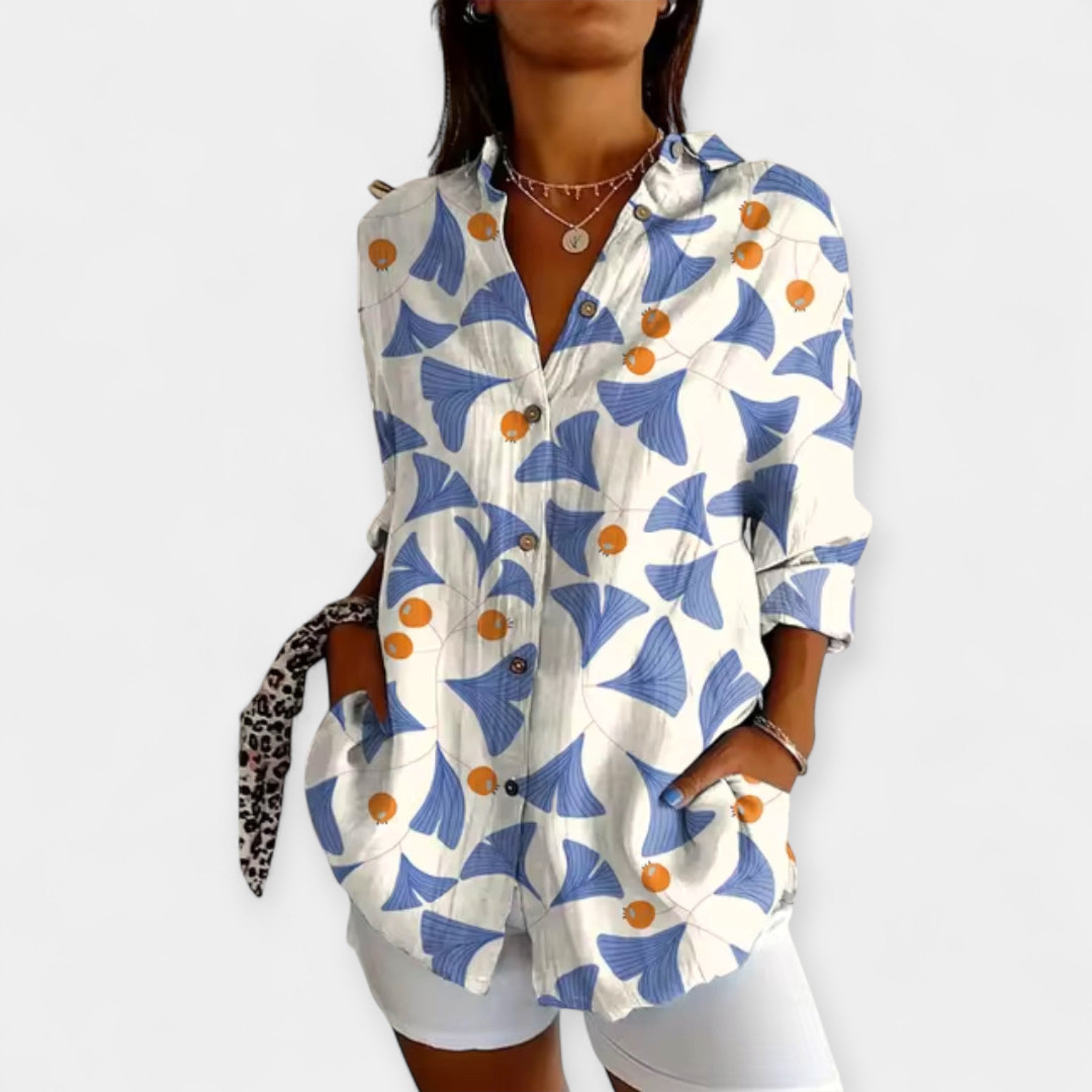 Elin | Blusa Ligera Y Romántica Con Motivos Florales