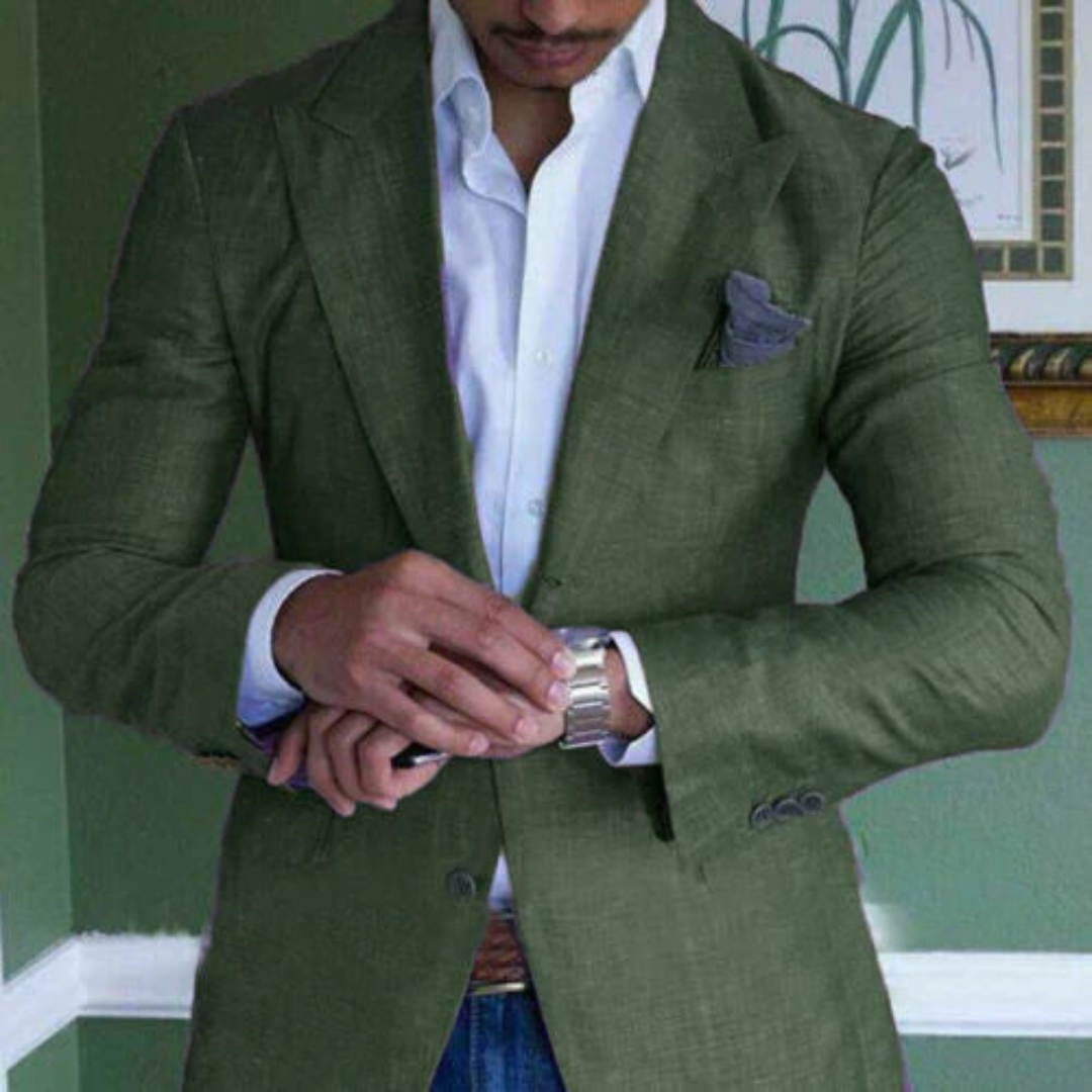 Javier | Chaqueta Blazer Para Hombre Manga Larga