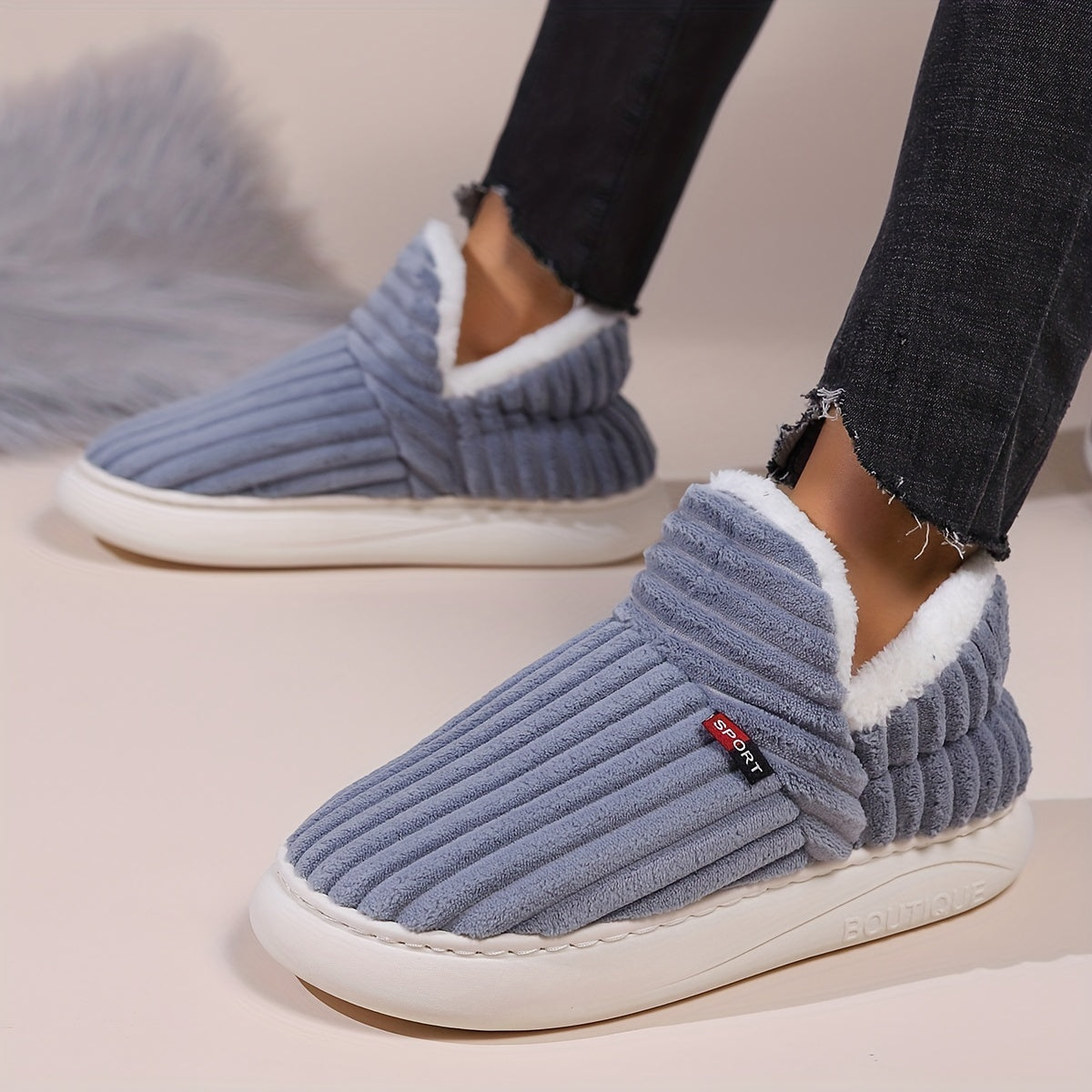 Kianne | Zapatillas De Invierno Cálidas Y Acogedoras De Felpa