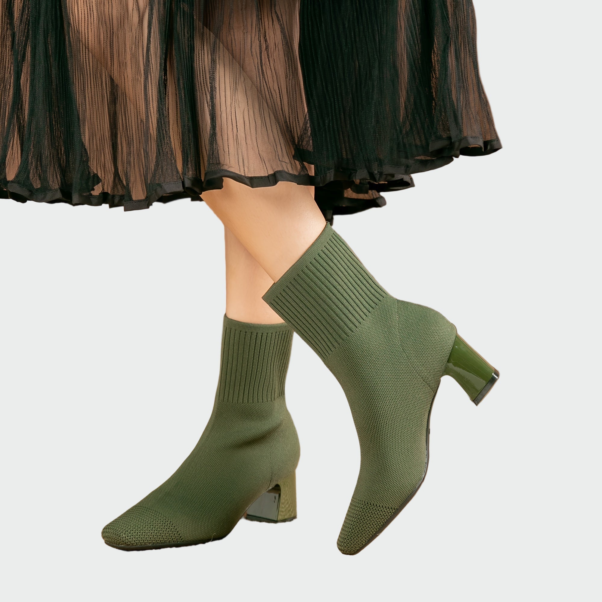 Lucía | Botas Ortopédicas Tejidas