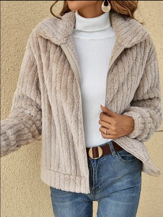Fabia | Chaqueta Polar Mujer Cálida Y Suave