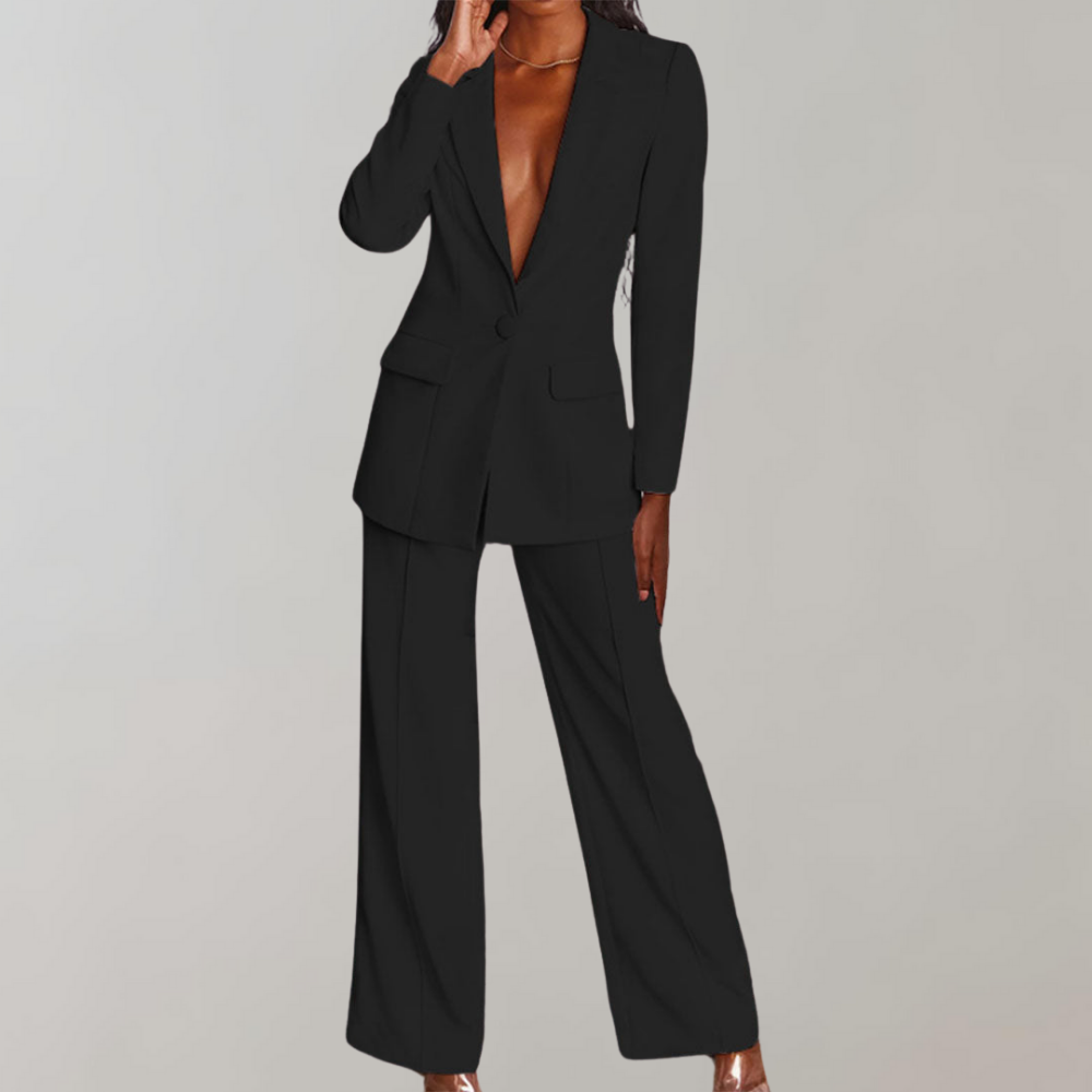 Gretel | Conjunto De Blazer Y Pantalón Con Estilo Sofisticado
