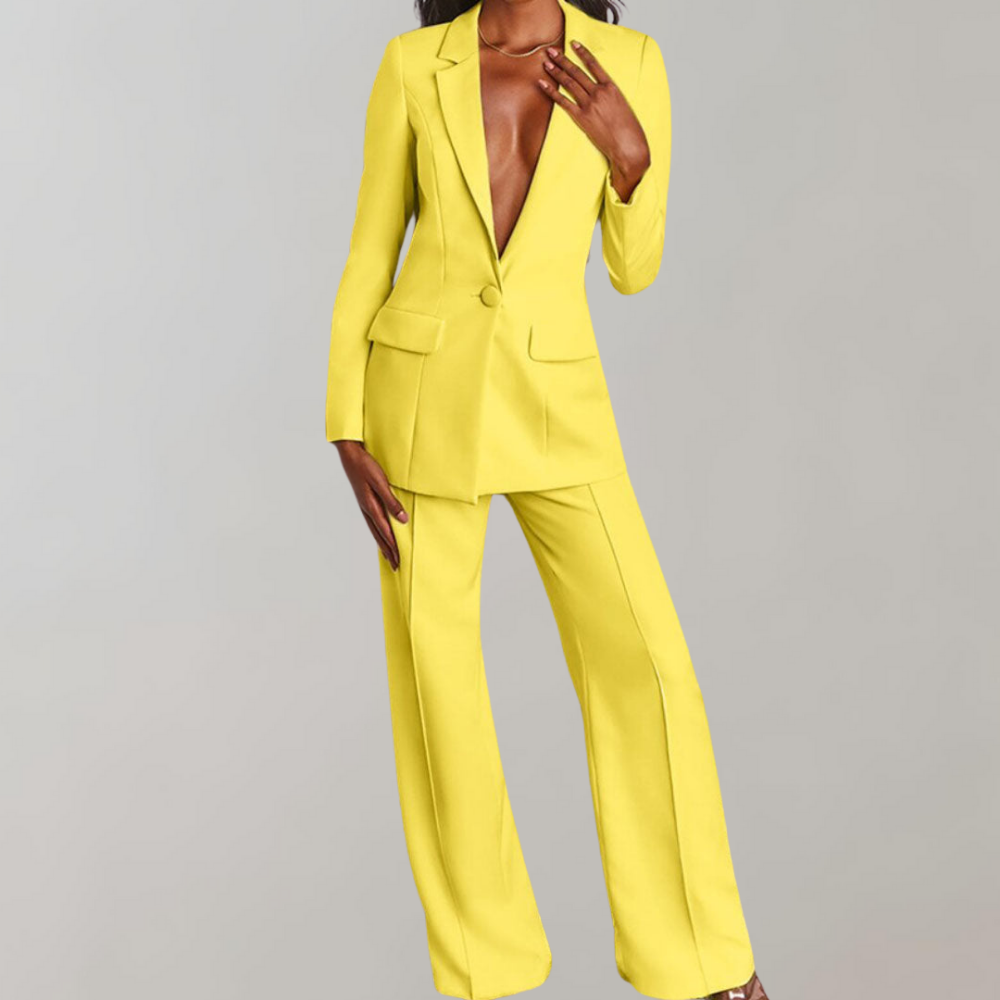 Gretel | Conjunto De Blazer Y Pantalón Con Estilo Sofisticado