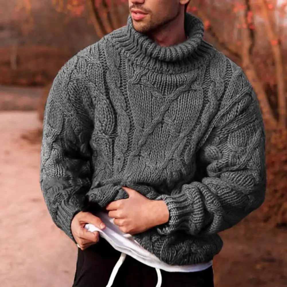 Jenson | Jersey De Punto Trenzado Para Hombre