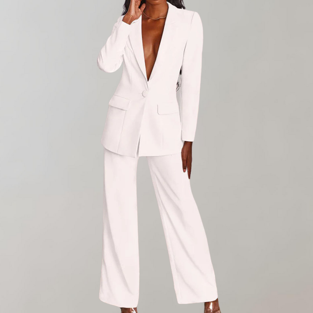 Gretel | Conjunto De Blazer Y Pantalón Con Estilo Sofisticado