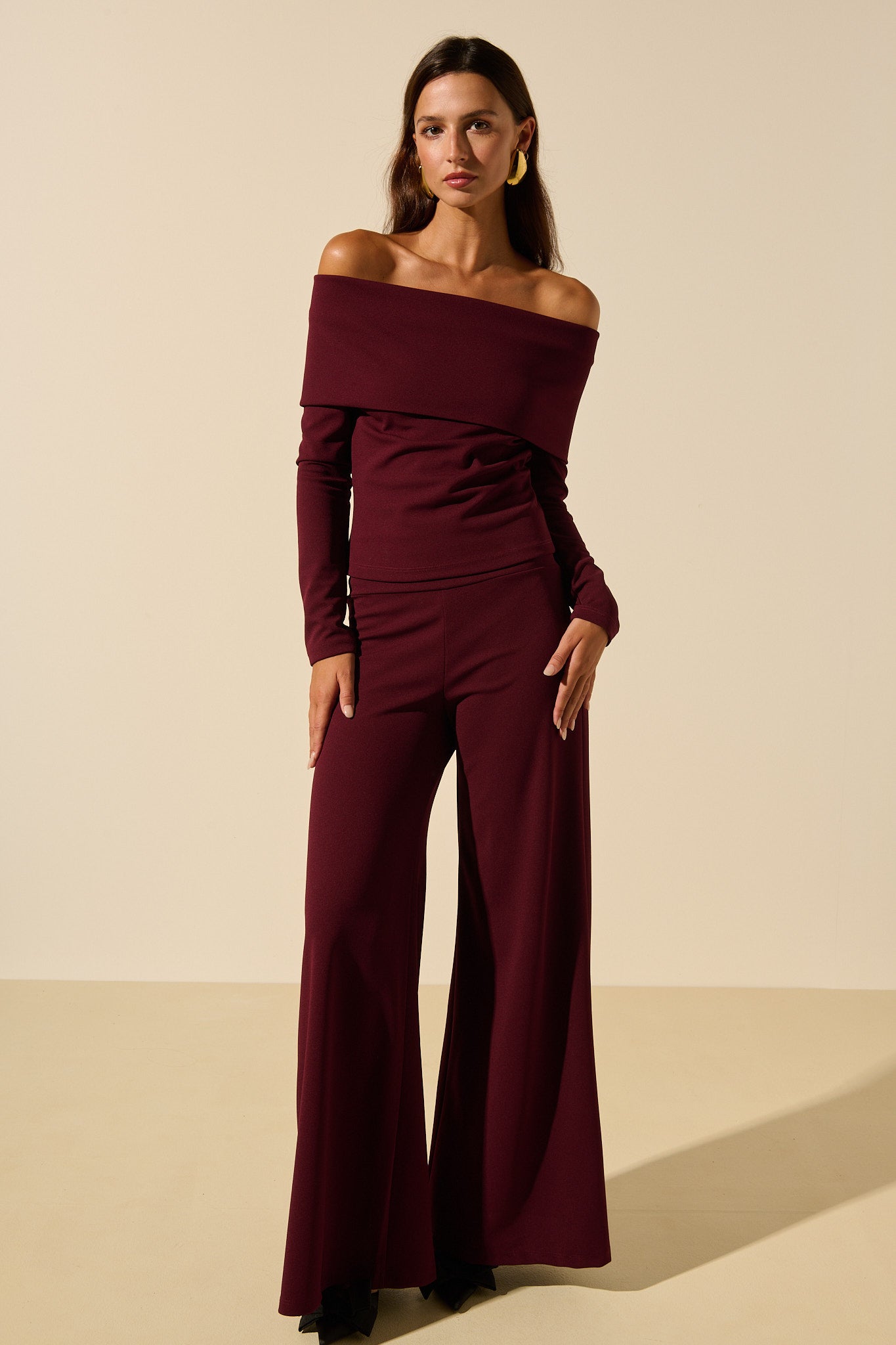 Luna | Top De Hombros Descubiertos Elegante Y Fresco