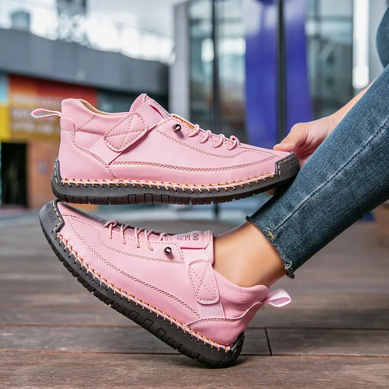 Mia | Zapatillas Ortopédicas De Piel