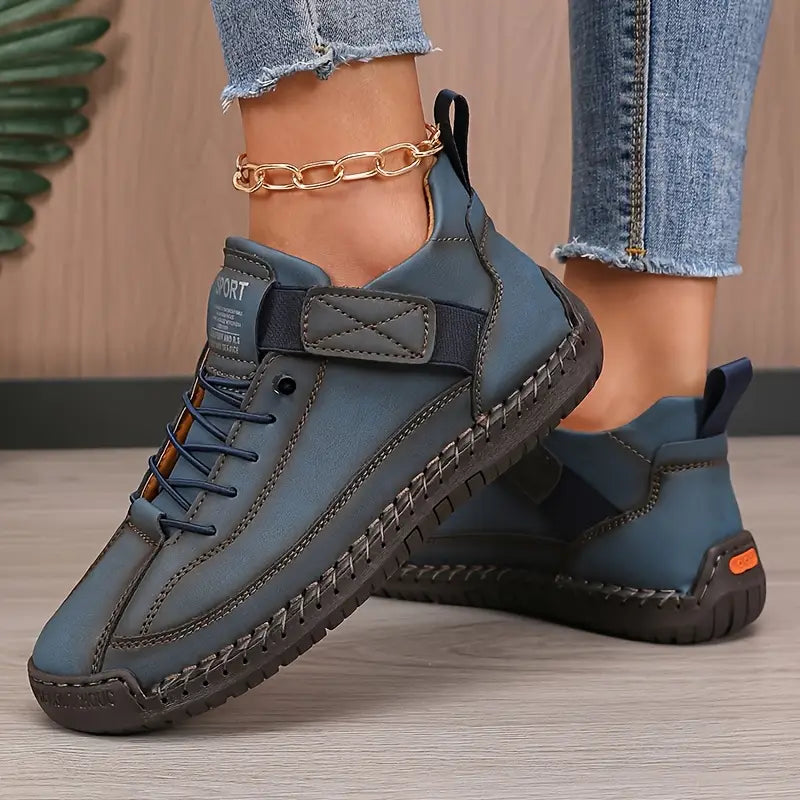 Mia | Zapatillas Ortopédicas De Piel
