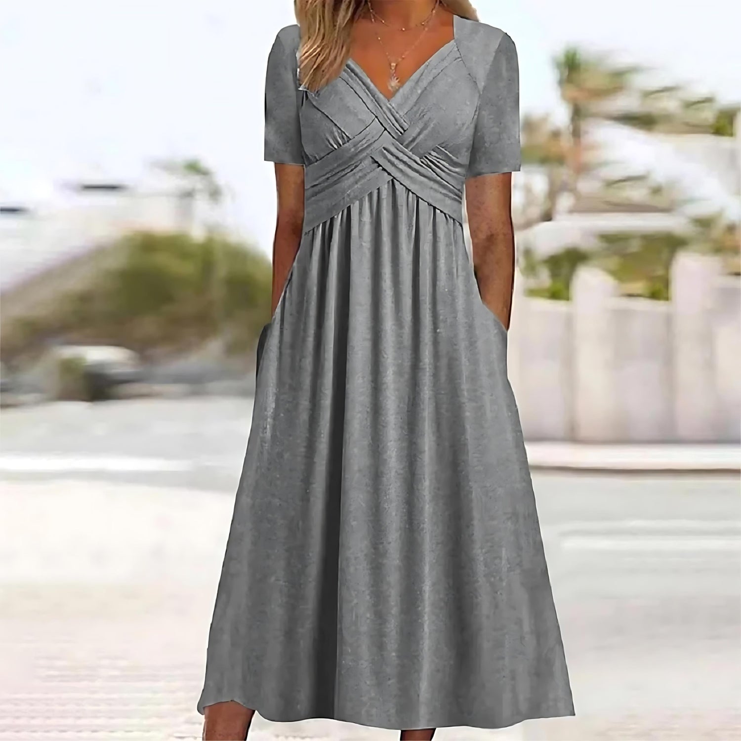 Sofia | Vestido Midi Elegante Y Escultural