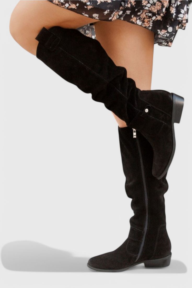 Celine | Botas Altas De Estilo Retro