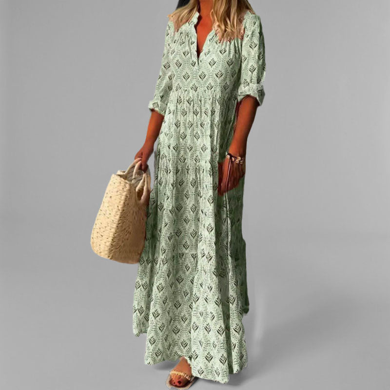 Lunaria | Vestido Largo De Verano Ligero Y Vaporoso Para Mujer