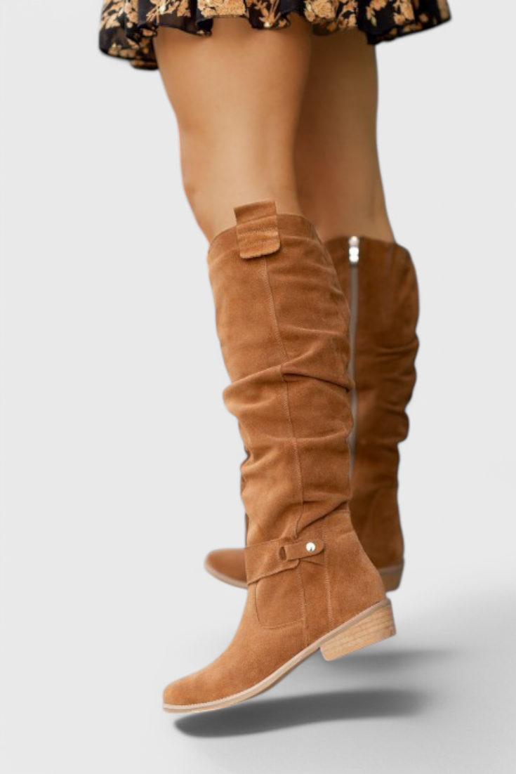 Celine | Botas Altas De Estilo Retro