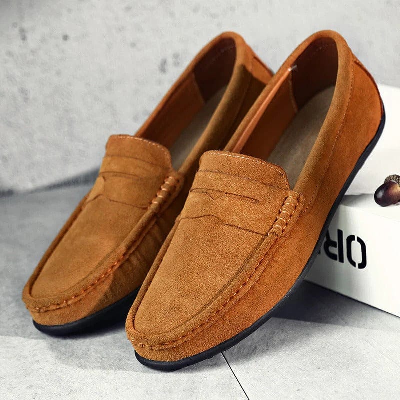 Jacob | Mocasines De Ante Elegantes Y Cómodos