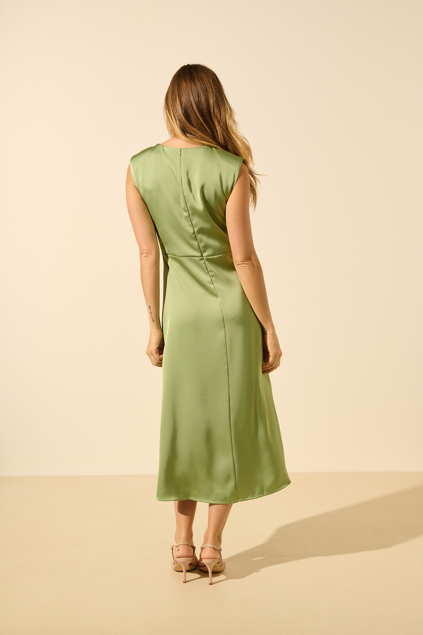 Lucía | Vestido Corto Con Lazo Elegante Y Caída Ligera