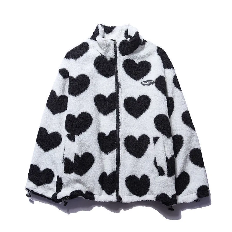 Violeta | Abrigo Corazón Reversible