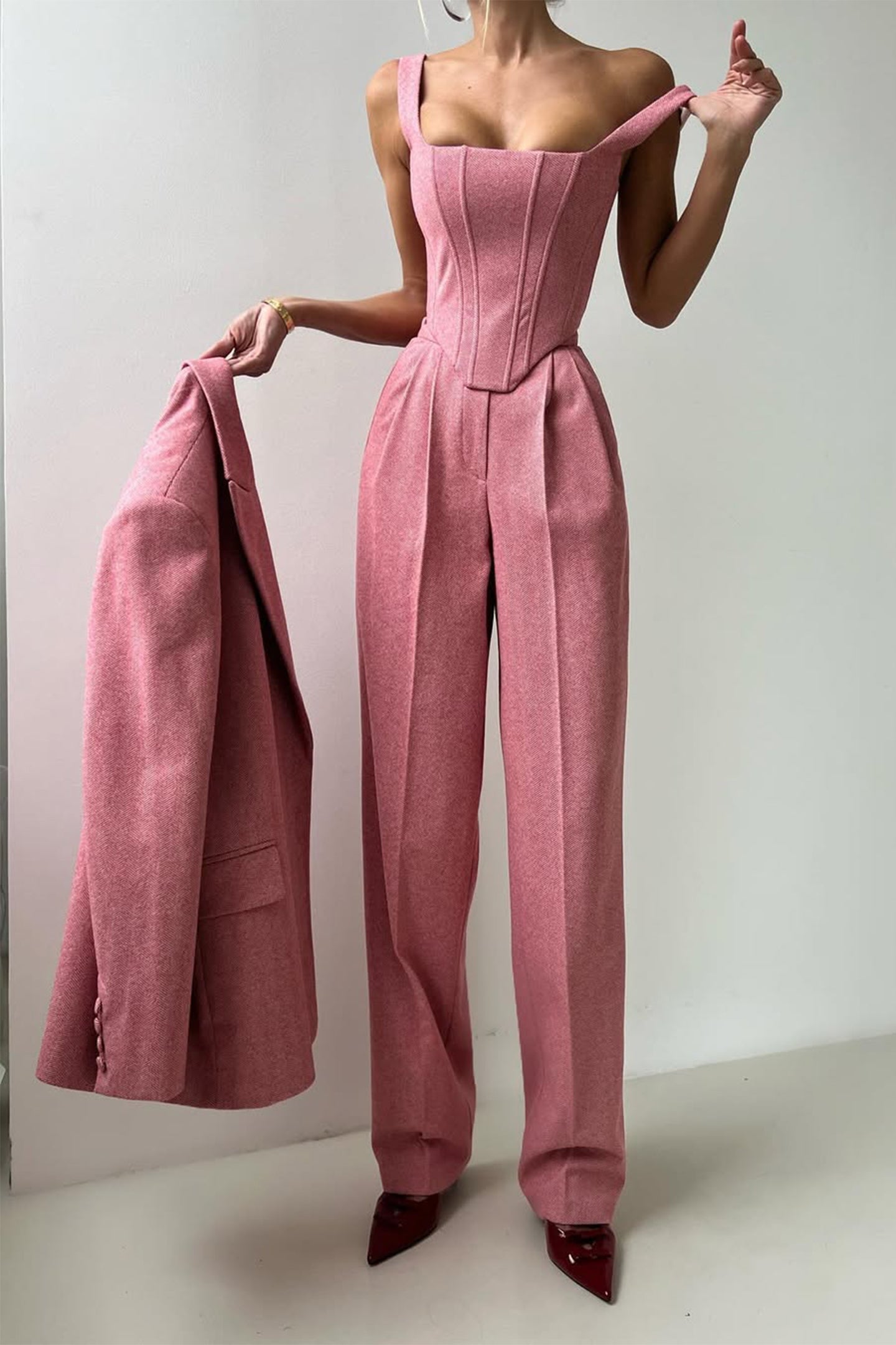 Dolce | Conjunto Elegante de Tres Piezas para Mujer