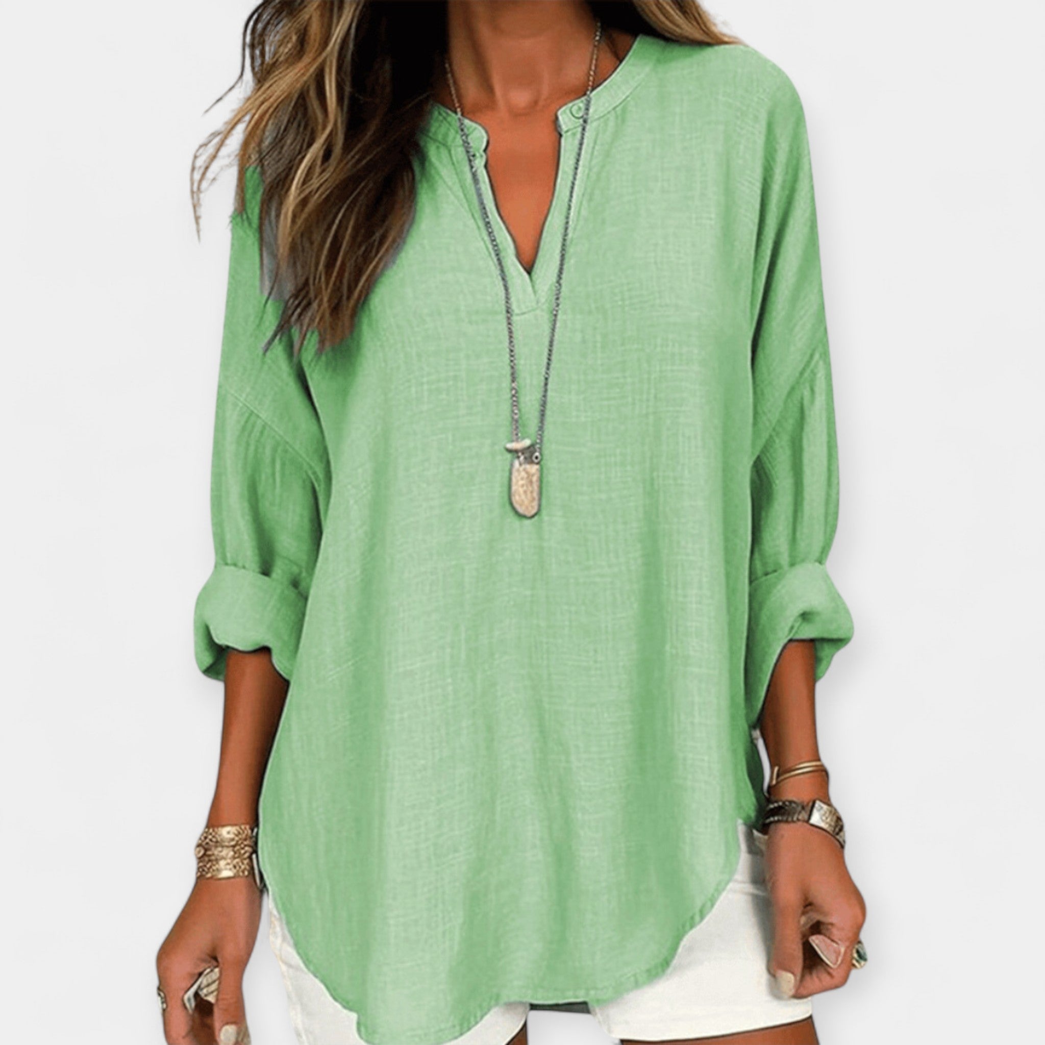 Ingrid | Blusa ligera de algodón casual