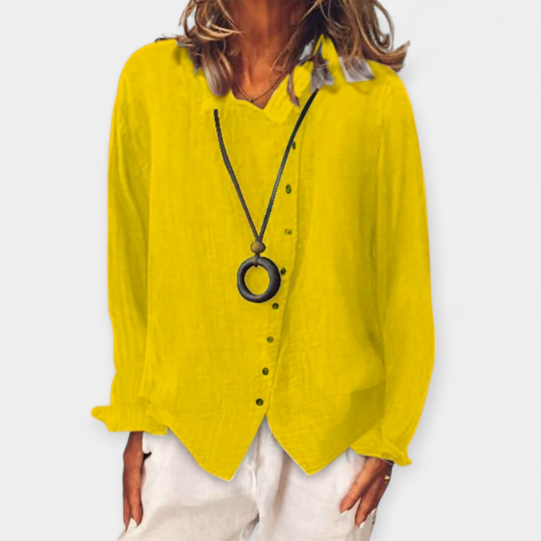 Elin | Camisa casual larga