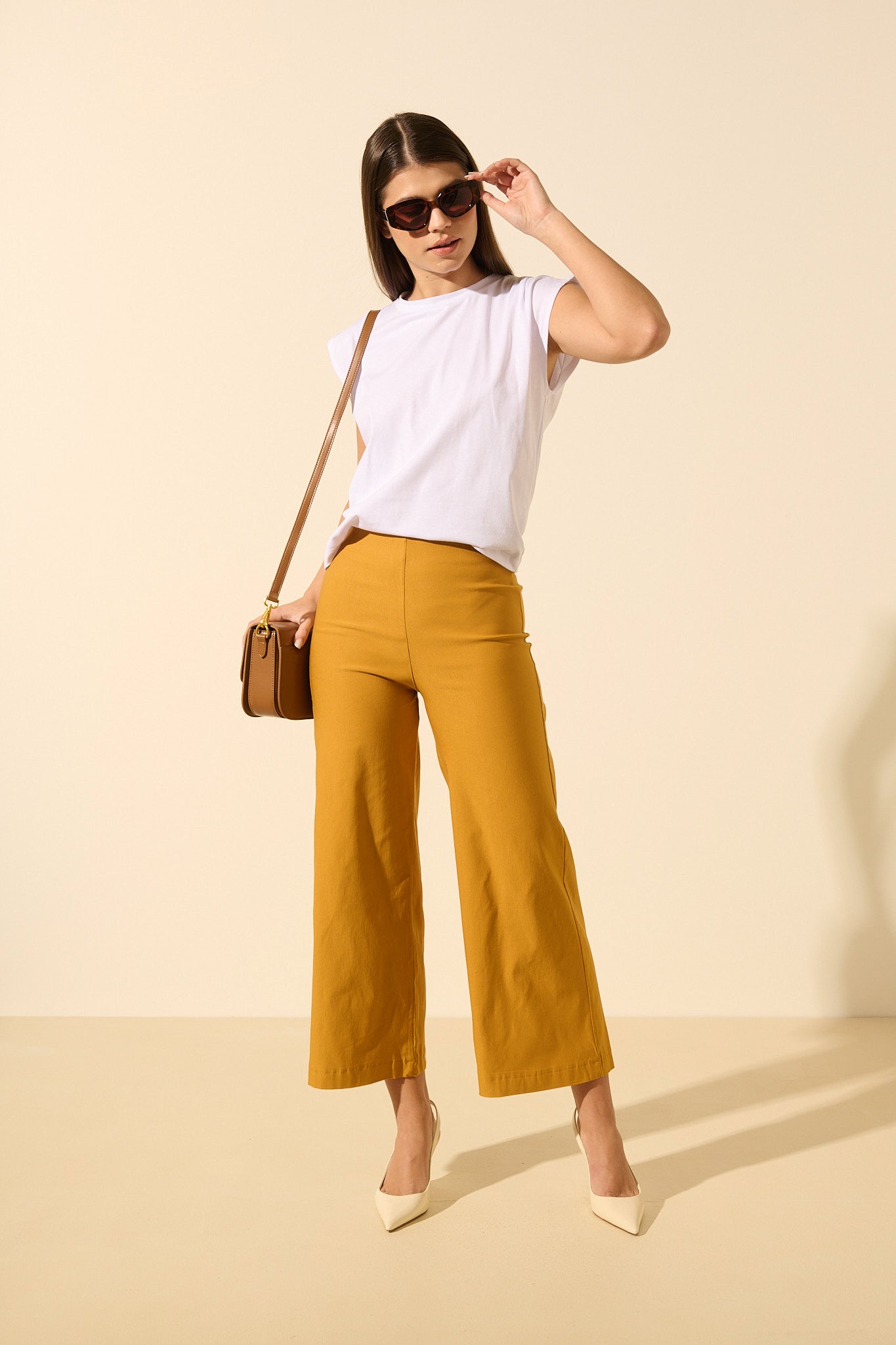 Noa | Pantalón Acampanado Elegante Y Cómodo