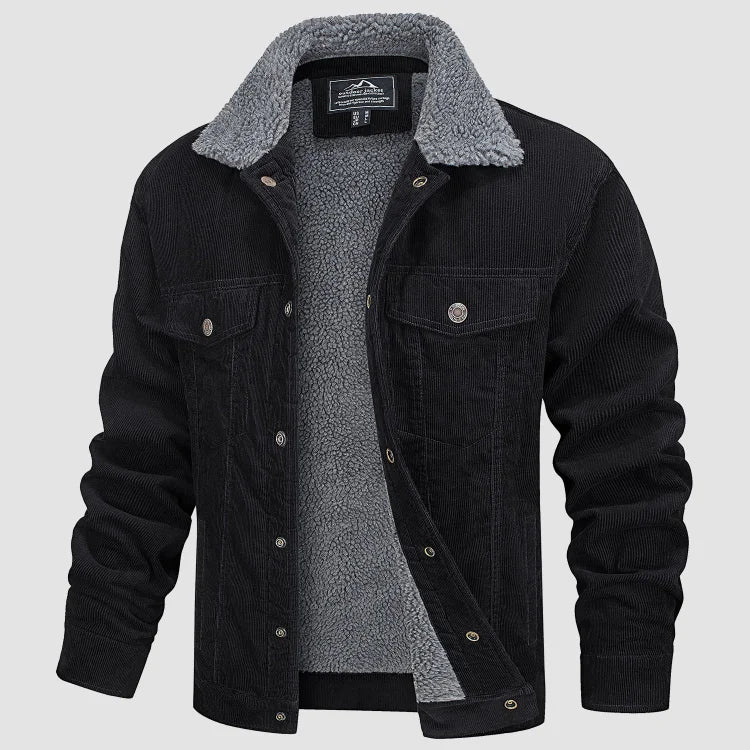 Dante | Chaqueta De Pana Con Forro De Borrego Para Hombre