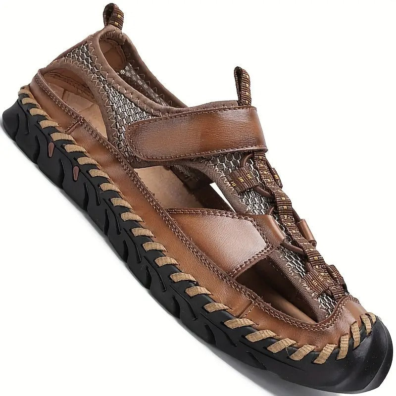 Cesar | Sandalias de Cuero Edición Premium