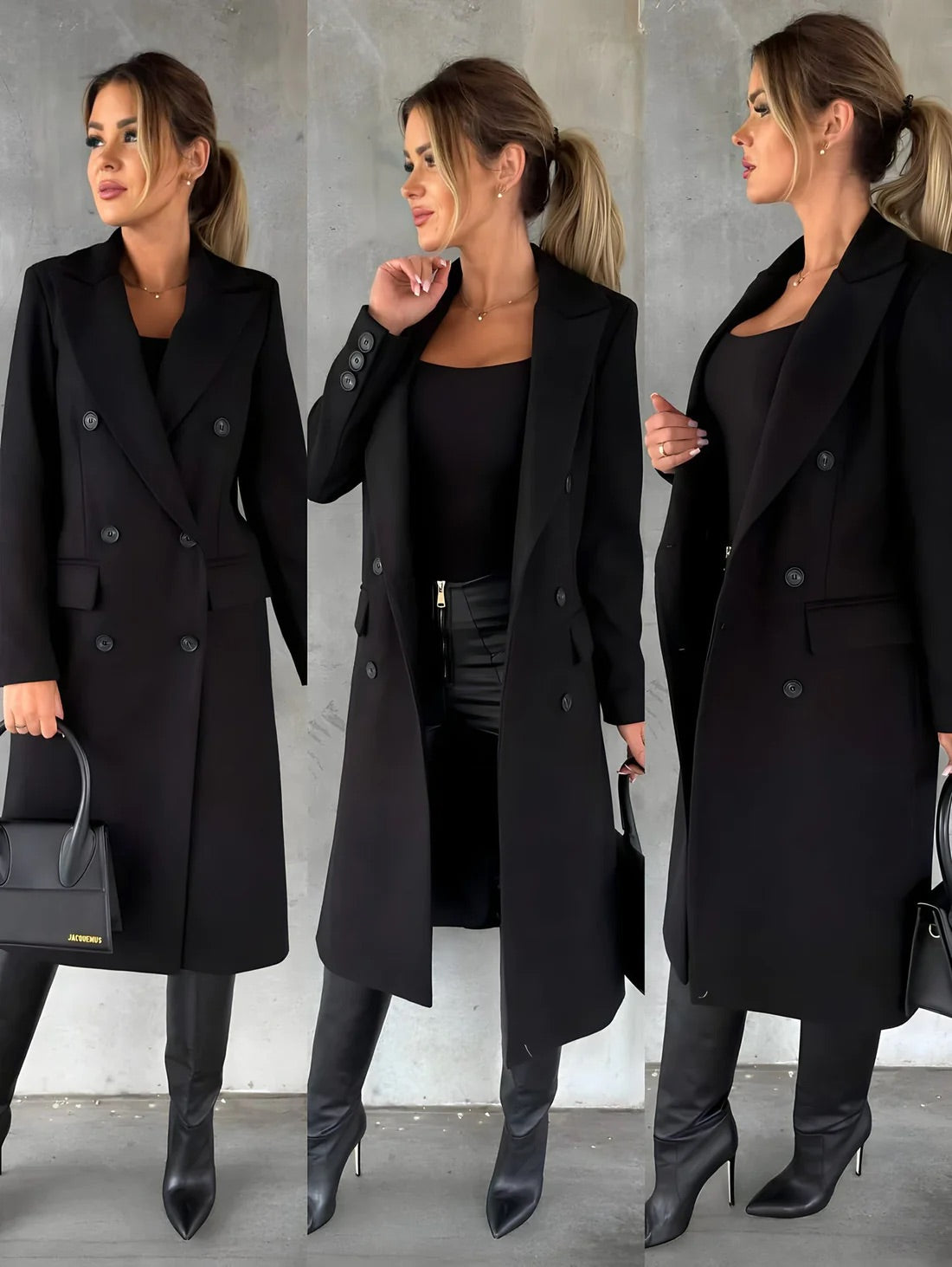 Martina | Elegante Abrigo Casual De Otoño E Invierno