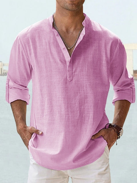 Cristofer | Camisa De Lino Elegante Y Ligera Para Hombre