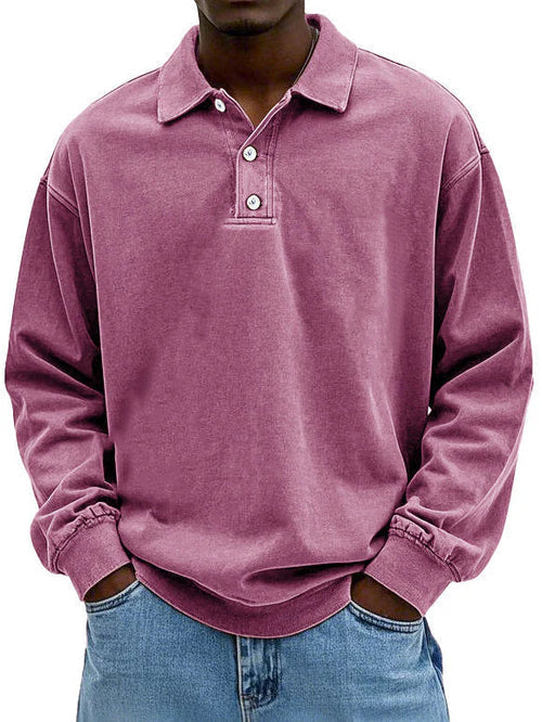 Diego | Camisa Vintage De Manga Larga