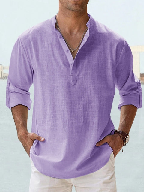 Cristofer | Camisa De Lino Elegante Y Ligera Para Hombre