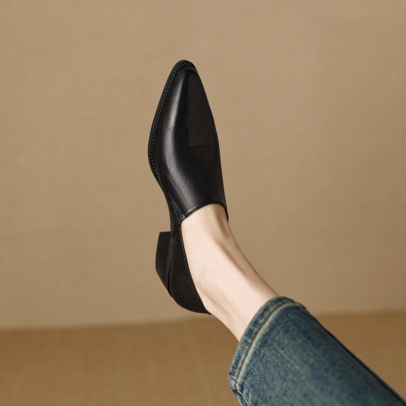 Carla | Mocasines Planos De Mujer Con Diseño Minimalista Y Punta Fina
