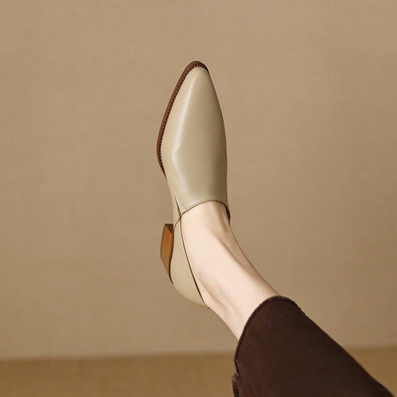 Carla | Mocasines Planos De Mujer Con Diseño Minimalista Y Punta Fina