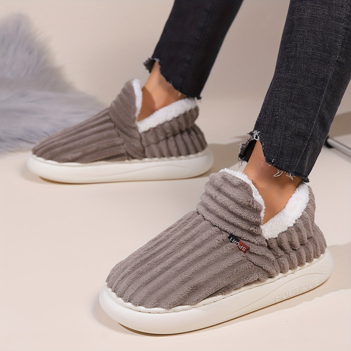 Kianne | Zapatillas De Invierno Cálidas Y Acogedoras De Felpa