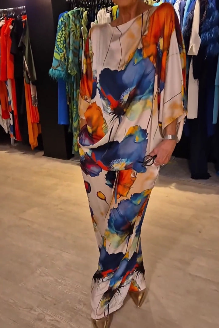 Luna | Traje Estampado De Verano