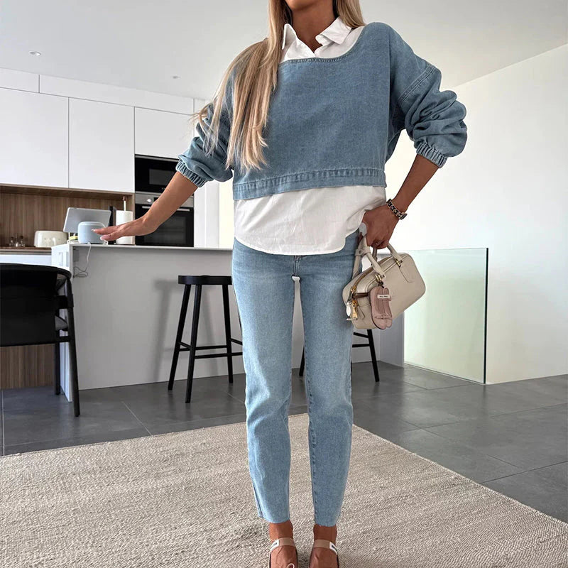 Emilia | Jeans Skinny De Mujer Talle Alto
