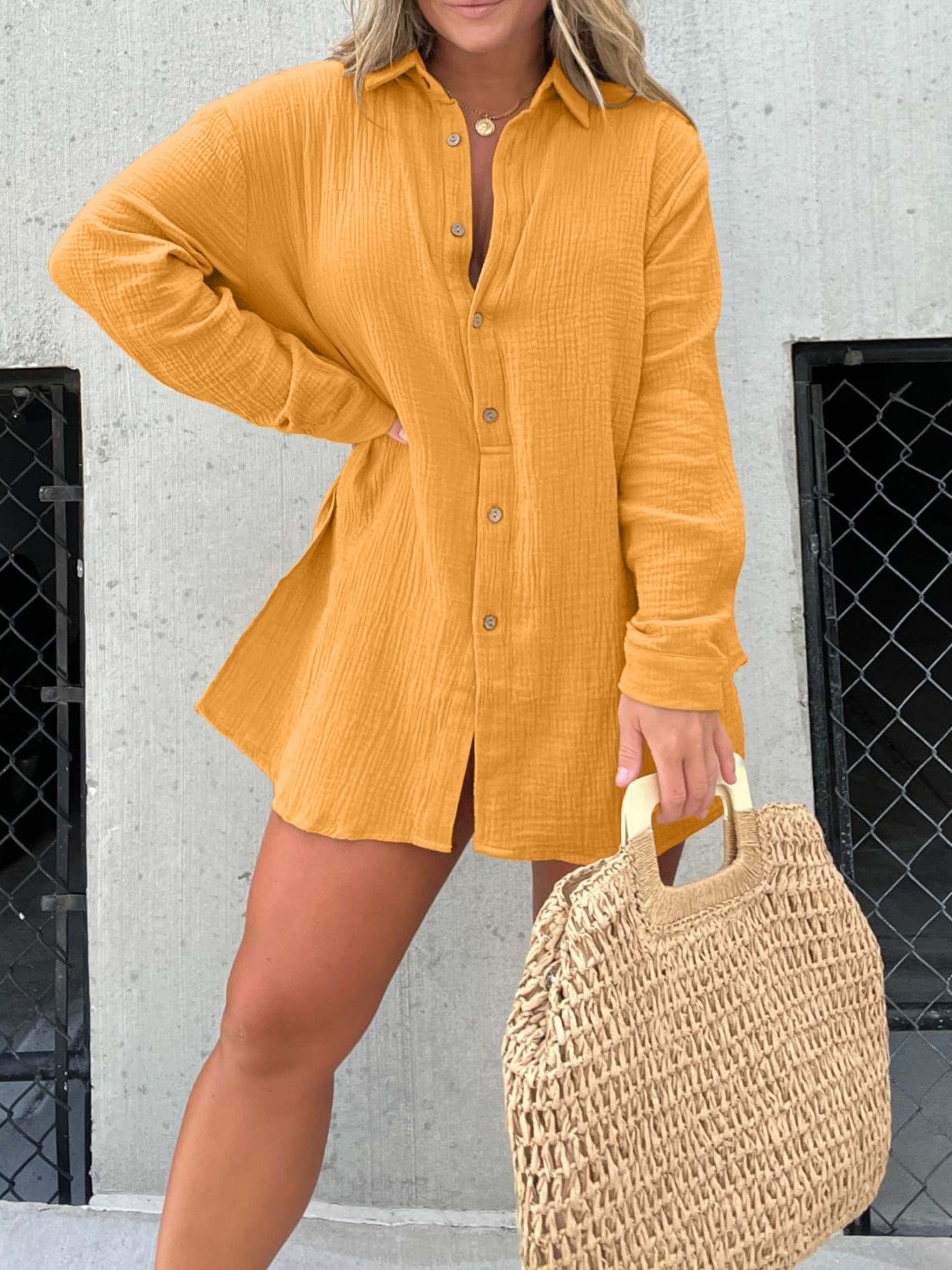 Blanka | Conjunto Mujer Elegante Con Blusa De Lazo Y Shorts Altos