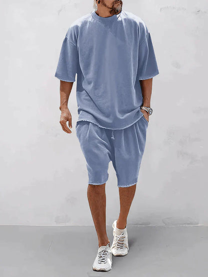 Mitch | Conjunto Casual Camisa Y Shorts Hombre