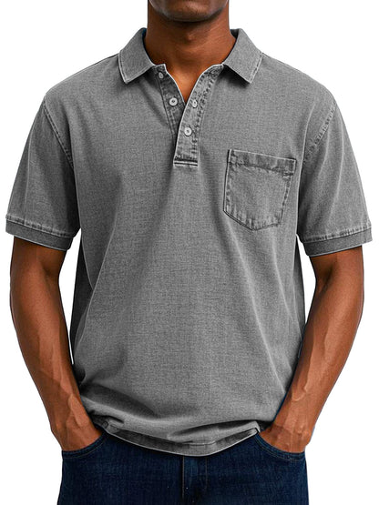 Maxime | Polo Casual Vintage Para Hombre
