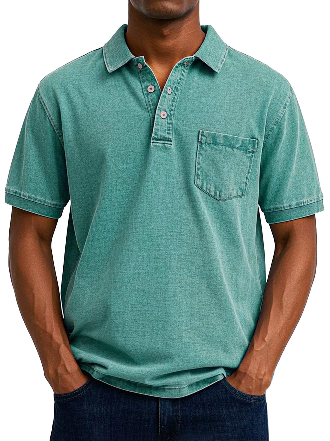 Maxime | Polo Casual Vintage Para Hombre