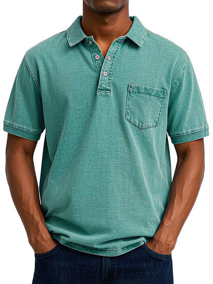 Maxime | Polo Casual Vintage Para Hombre