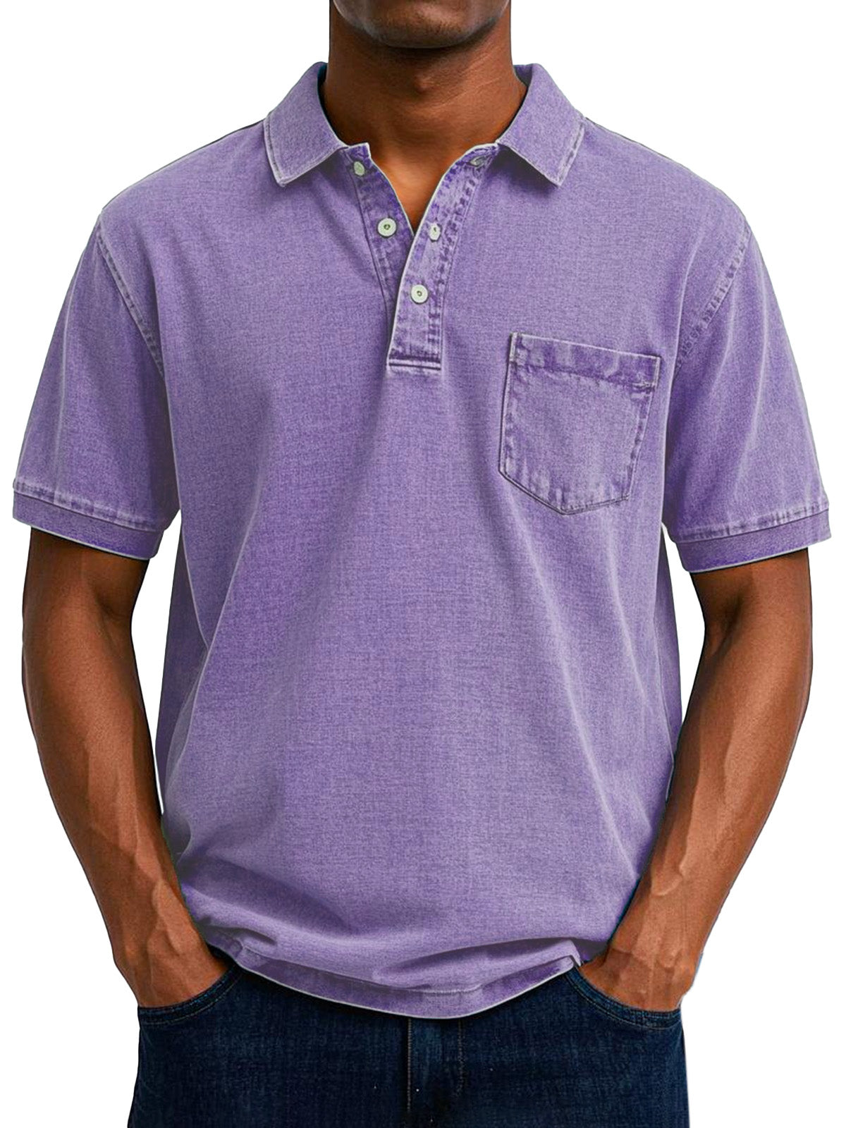 Maxime | Polo Casual Vintage Para Hombre