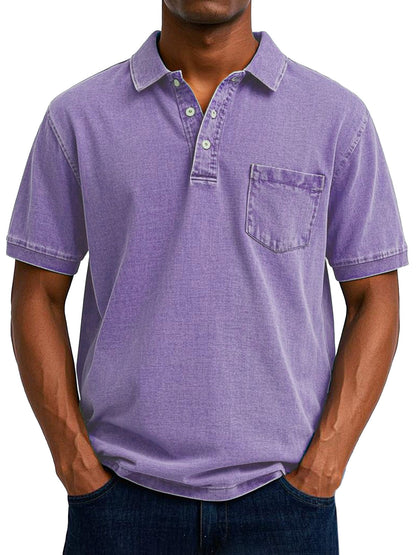 Maxime | Polo Casual Vintage Para Hombre