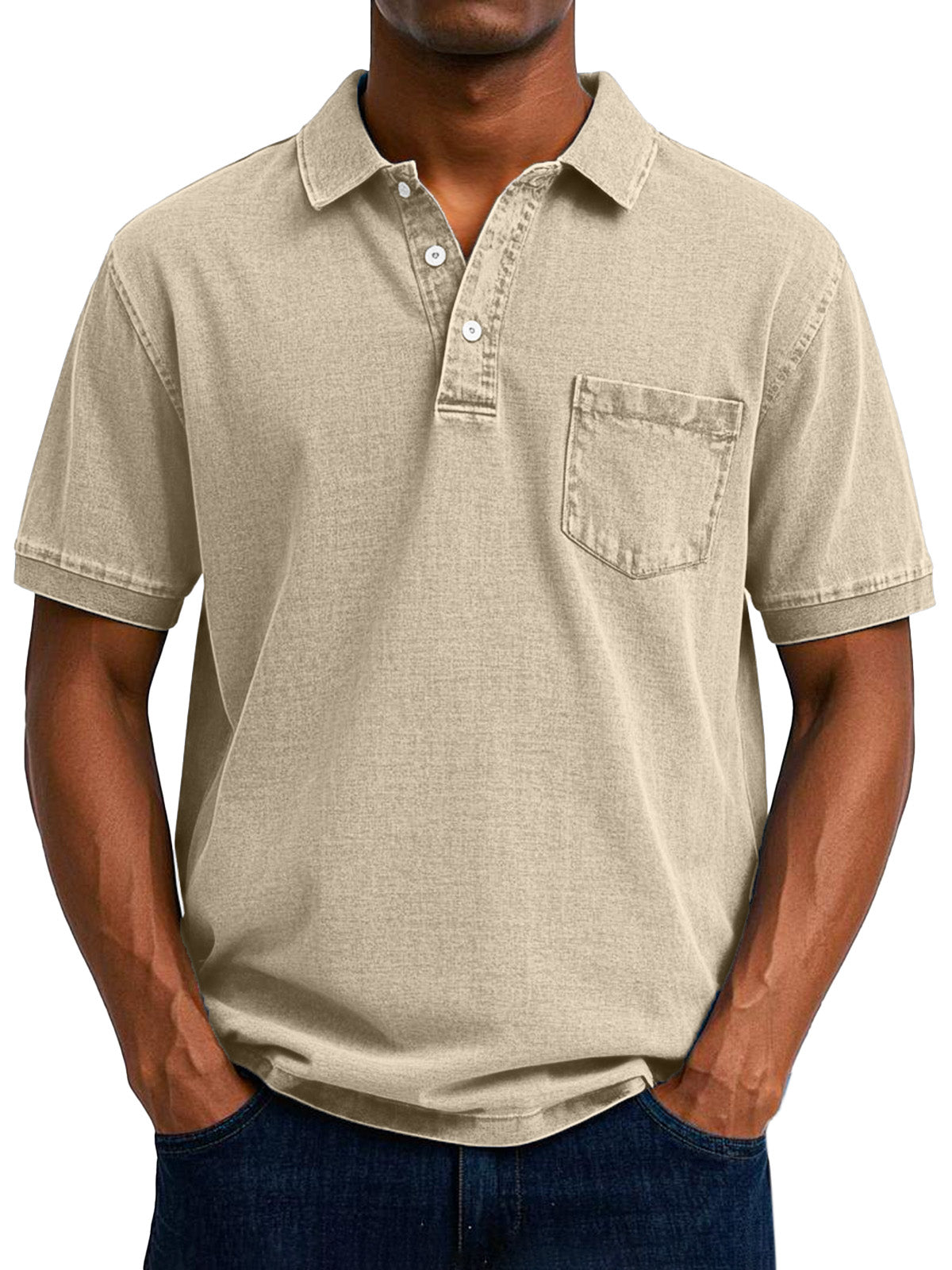 Maxime | Polo Casual Vintage Para Hombre