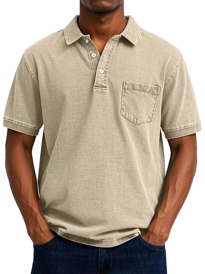 Maxime | Polo Casual Vintage Para Hombre