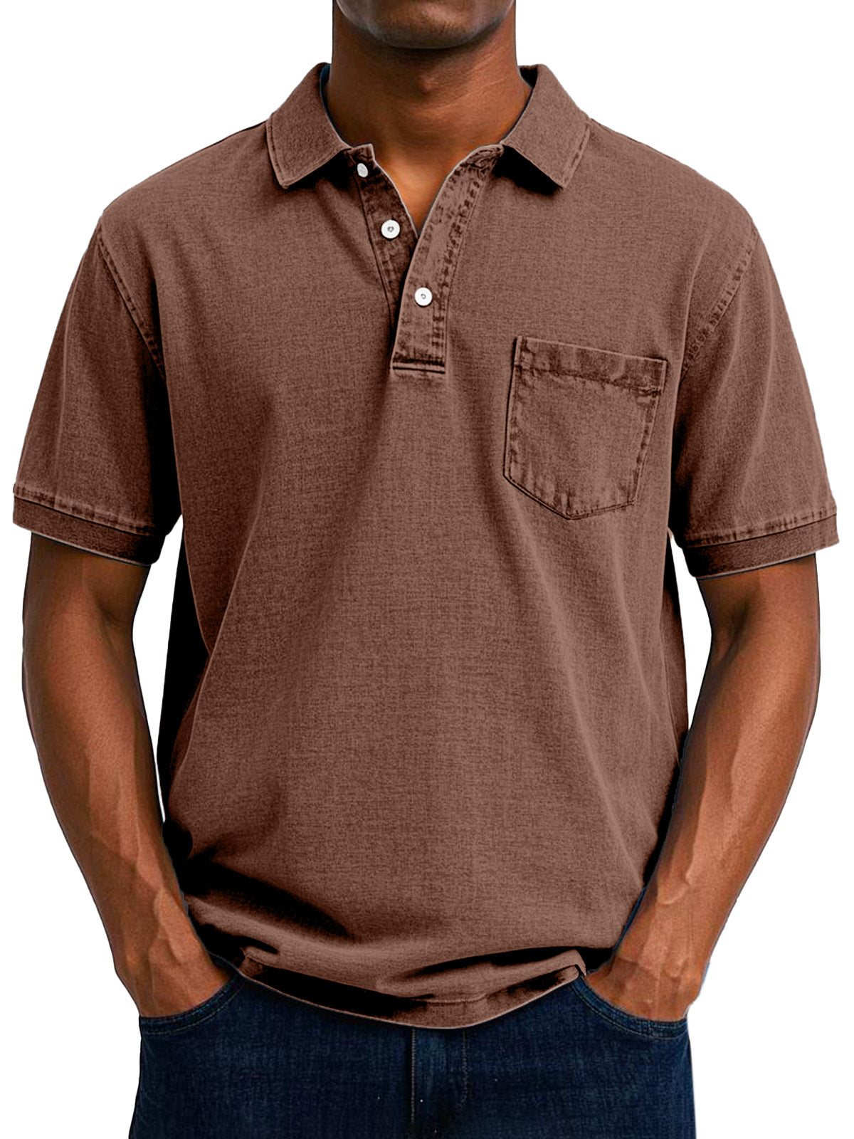Maxime | Polo Casual Vintage Para Hombre