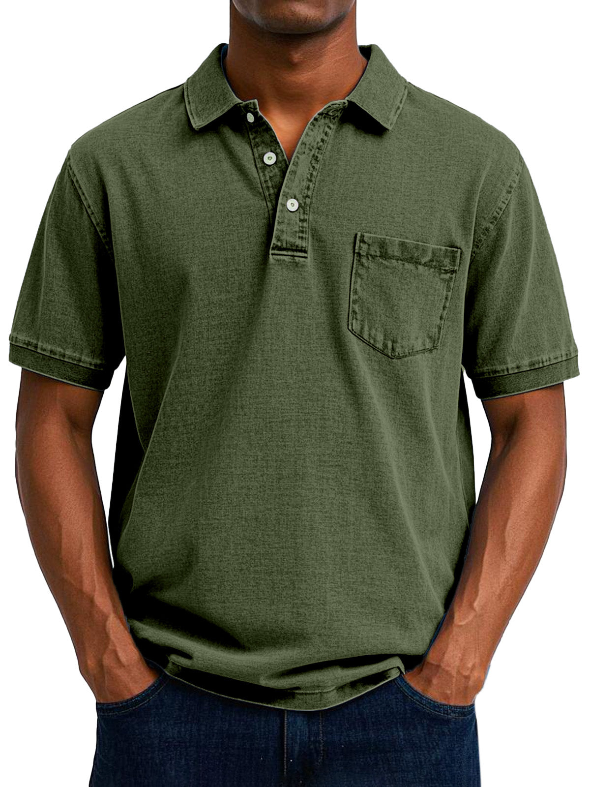 Maxime | Polo Casual Vintage Para Hombre