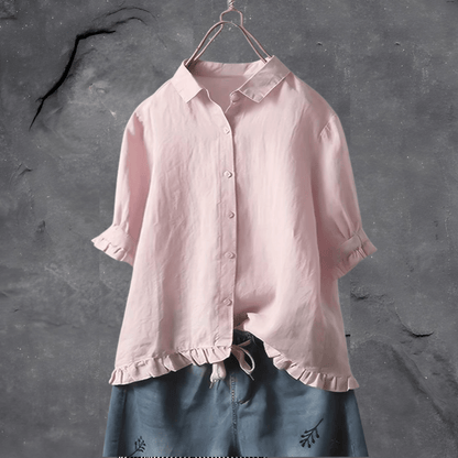 Elisabeth | Camisa De Algodón Elegante Y Atemporal