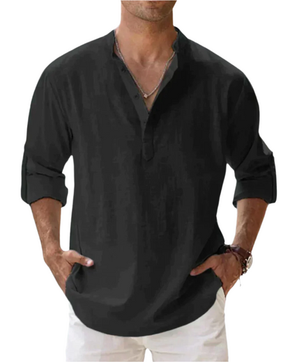 Fiorenzo | Camisa De Algodón Elegante Y Fresca