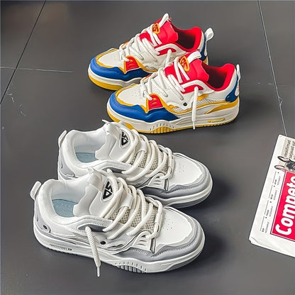 Stravén | Zapatillas Deportivas Bajas Con Detalles En Contraste